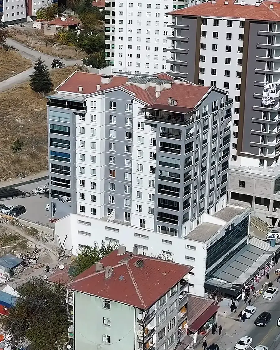 Ağaoğulları Center — uzaktan görünüm